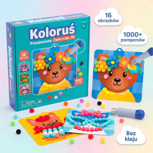 Zestaw magicznych pomponików